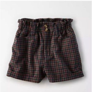 American Eagle Plaid Shorts
